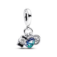 Charm Pandora Donna Pandora Moments in Argento Zirconia 792703C01 - 792703C01
